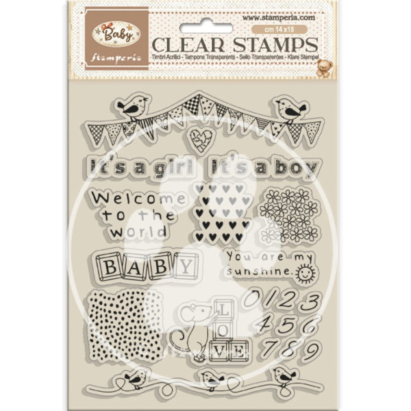 Baby, Clearstamp - Stamperia