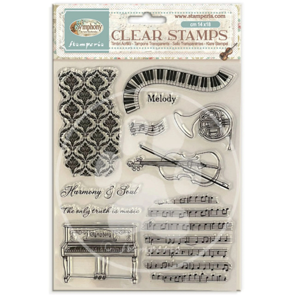 Symphony, Clearstamp - Stamperia