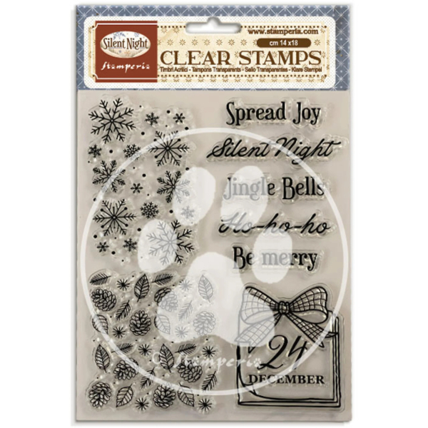Silent Night, Clearstamp - Stamperia