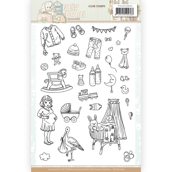 Newborn, Clearstamps - Find It Trading