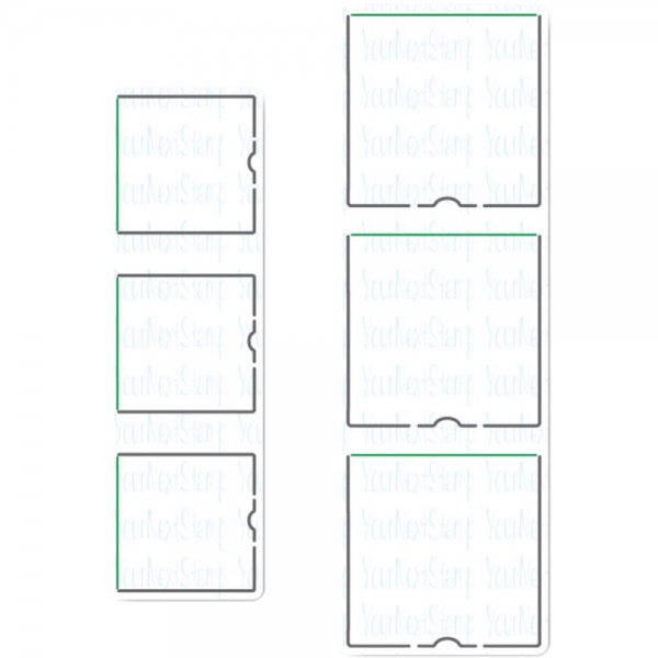 Peek A Boo Door Trio, Stanze - Your Next Stamp
