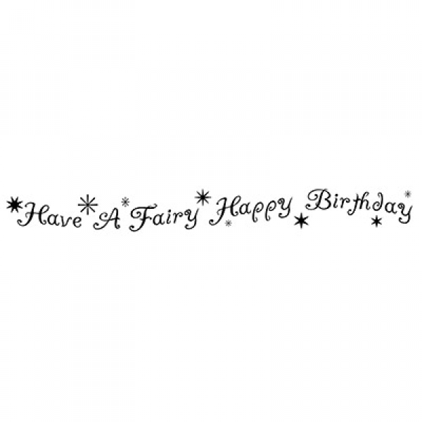 Fairy Happy Birthday, Clearstamp - Lavinia Stamps