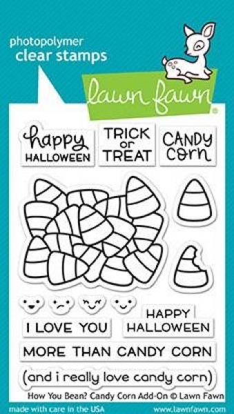 How You Bean? Candy Corn Add-On, Stempel - Lawn Fawn