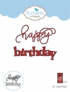 Happy Birthday #3, Stanze - Elizabeth Craft Designs