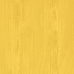 Cardstock Leinenstruktur, Classic Yellow - Bazzill