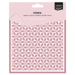 Stechpalmenblätter, Schablone - Vaessen Creative