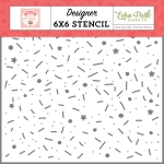 Birthday Sprinkles, Schablone - Echo Park