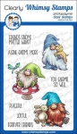Gnome Friends, Clearstamps - Whimsy Stamps