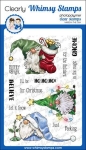 Gnome for the Holidays, Clearstamps - Whimsy Stamps