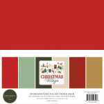 Christmas Village 12x12 Coordinating Solids - Carta Bella