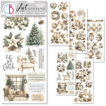 Winter Season Transparent Adhesive Sheets - Ciao Bella Paper