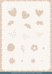Sweet Strawberries, Schablone - Card Deco