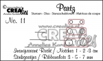 Partz #11 Kerben und Bandlöcher, Stanze - Crealies