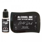 Stayz In Place Alcohol Ink Matte Jet Black - Couture Creations