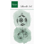 Silhouette Art Ornaments, Clearstamp - Marianne Design