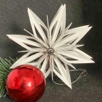 Faltstern #26M, Stanze - Farbton Papier