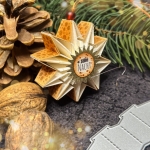 Faltstern #161S, Stanze - Farbton Papier