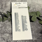 Schriftstanzen Zusatzset Stille Nacht/Frohe Weihnachten, Stanze - Farbton Papier