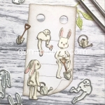 Garten Hasen, Stanze - Gummiapan