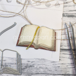 Offenes Buch, Stanze - Gummiapan