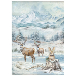 The Owl's House Wildlife, A4 Rice Paper - Stamperia