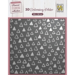 Triangles, 3D Prägeschablone - Nellie's Choice