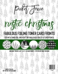 Rustic Christmas, Fabulous Foiling Toner Card Fronts - Picket Fence Studios
