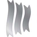 Festive Curved Banner Sentiments, Stempel- & Stanzenset - Gemini