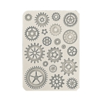 Gears, Silicone Mould - Stamperia
