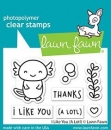 I Like You (A Lotl), Clearstamp - Lawn Fawn