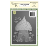 Mushroom House, 3D Embossing Folder & Stanze - Lisa Horton