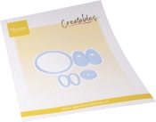 Creatables Bunny Pompom, Stanze - Marianne Design