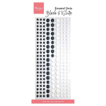 Enamel Dots, Black & White - Marianne Design