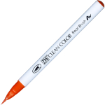 Clean Color Real Brush, Scarlet Red - ZIG