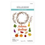 Autumn Greetings Wreath, Stanze - Spellbinders