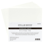 Chipboard Sheets 6"x6", White - Spellbinders