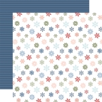 Chilling with my Snowmies - Colorful Snowflakes, Designpapier - Echo Park Paper