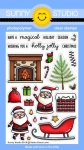 Santa Claus Lane, Clearstamp - Sunny Studio Stamps