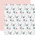 Winter Fun - Winter Is Coming Snowflakes, Designpapier - Echo Park