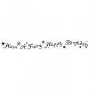 Fairy Happy Birthday, Clearstamp - Lavinia Stamps